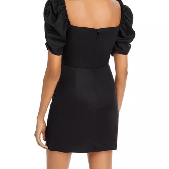 ❄️SALE❄️Puff Sleeve Mini Dress Lani the Label Sheath Mini Dress - Picture 3 of 7
